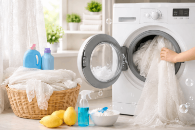 Tül Perde Nasıl Yıkanır